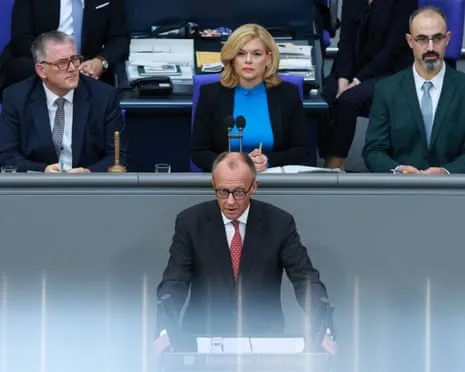 German Liberty ‘At Risk’ States Merz as He Warns Against ‘Dictated Peace’ in the Eastern European Nation