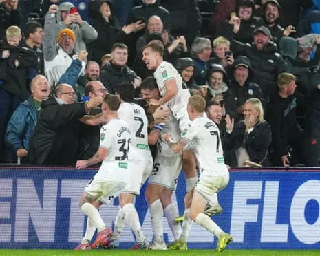 Pain for Forest's Manager as Swansea Stun Nottingham Forest with Dramatic Comeback