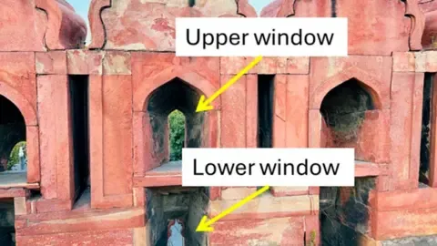 The capital's polluted atmosphere is changing the historic Red Fort dark, research reveals